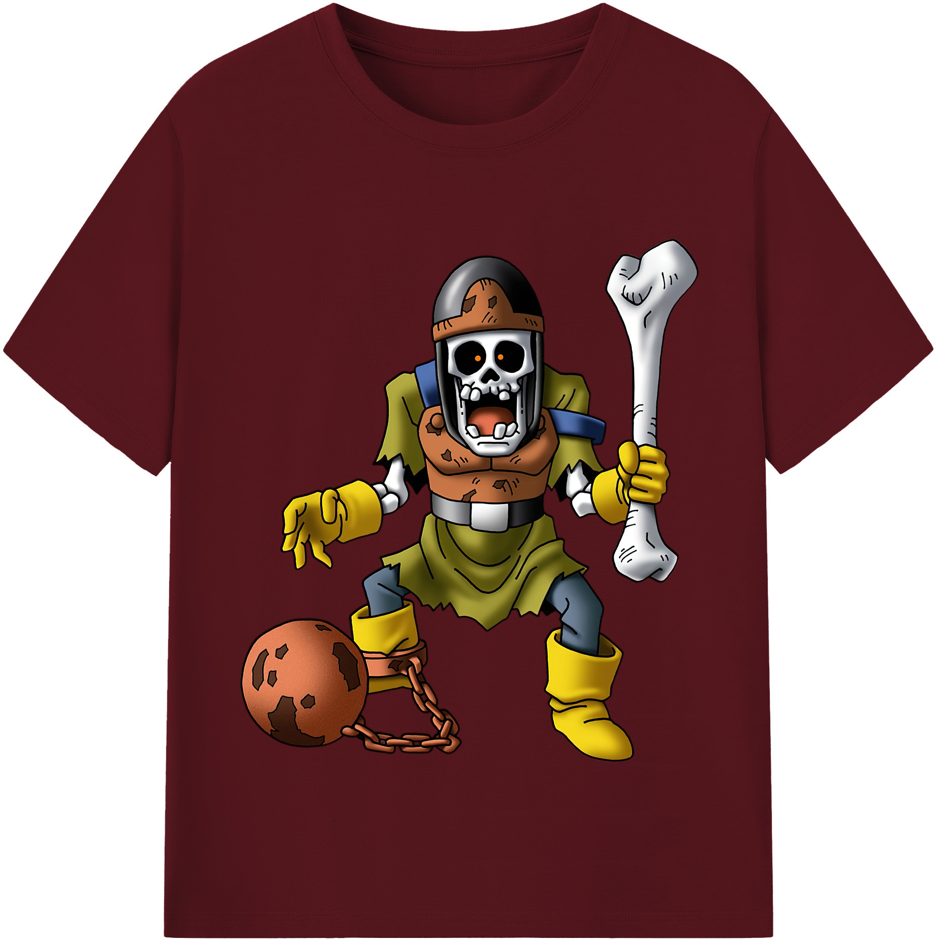 （画像用） ドラゴンクエスト Doragon Kuesuto Dragon Quest 綿100％半袖Tシャツ（フロントプリント）